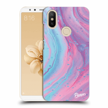 Obal pre Xiaomi Mi A2 - Pink liquid