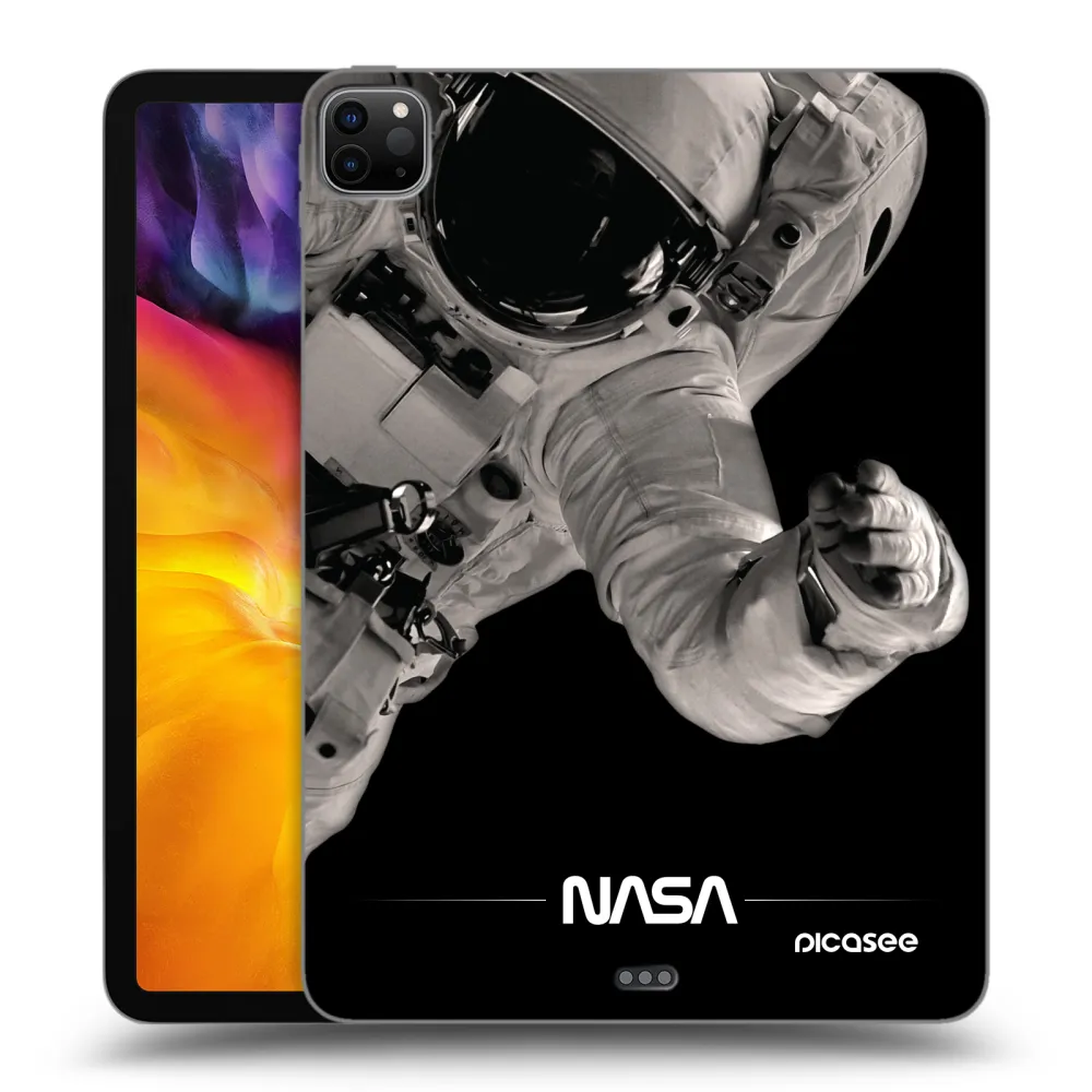 Picasee silikónový čierny obal pre Apple iPad Pro 11" 2024 (7.gen.) - Astronaut Big