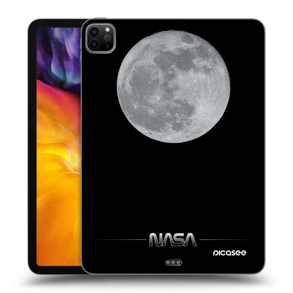 Picasee silikónový čierny obal pre Apple iPad Pro 11" 2024 (7.gen.) - Moon Minimal