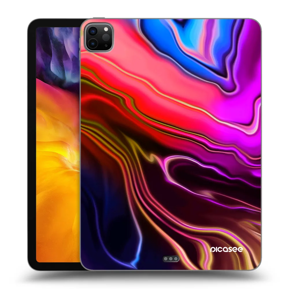 Picasee silikónový čierny obal pre Apple iPad Pro 11" 2024 (7.gen.) - Electric