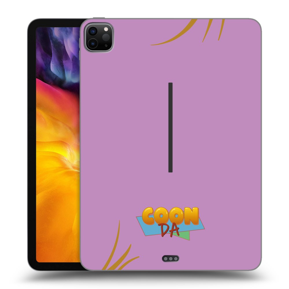 Picasee silikónový čierny obal pre Apple iPad Pro 11" 2024 (7.gen.) - COONDA růžovka