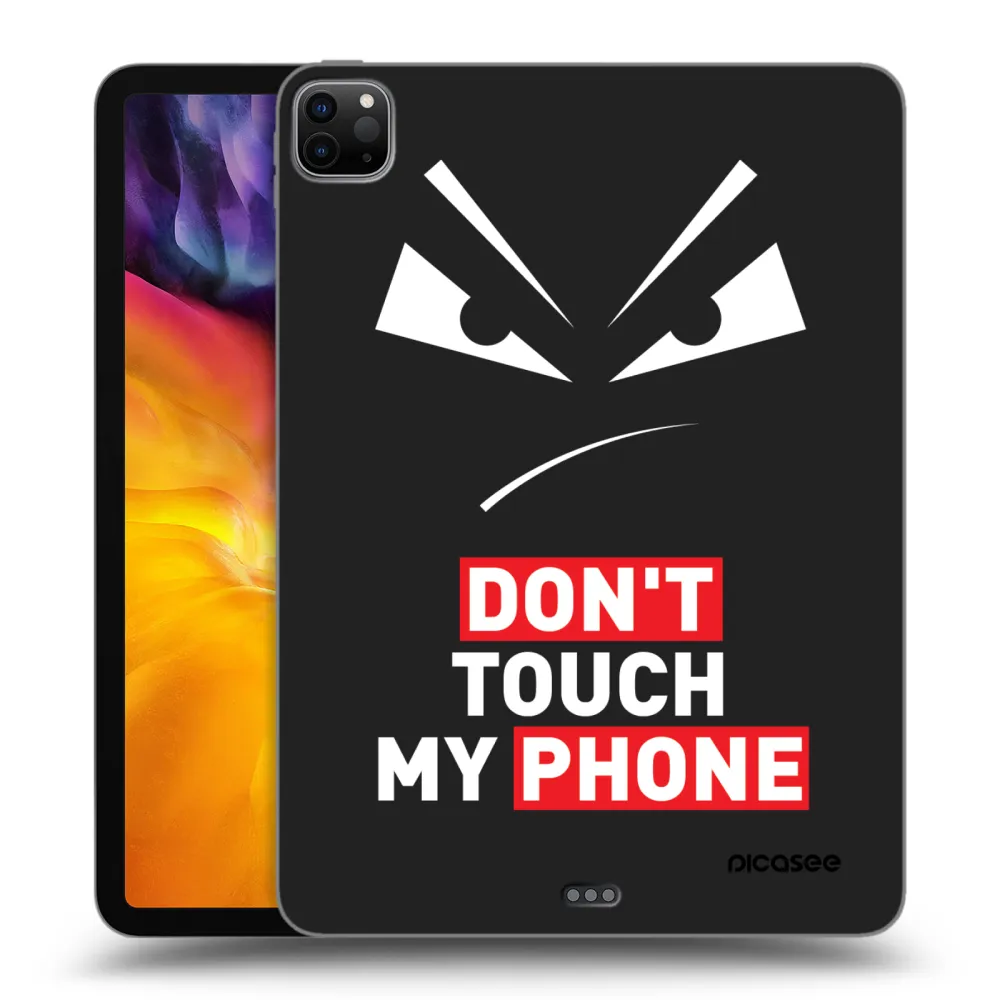 Picasee silikónový čierny obal pre Apple iPad Pro 11" 2024 (7.gen.) - Evil Eye - Transparent