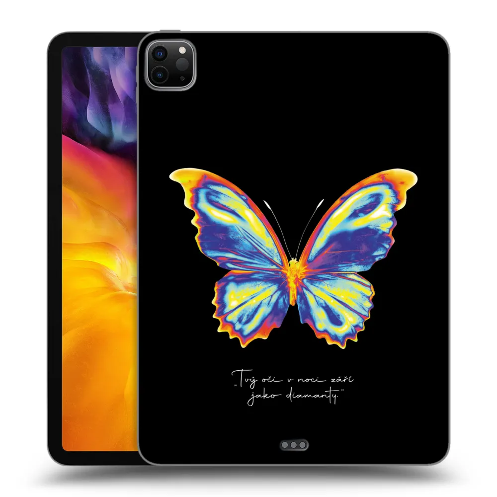 Picasee silikónový čierny obal pre Apple iPad Pro 11" 2024 (7.gen.) - Diamanty Black