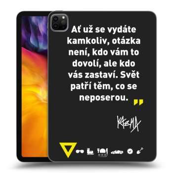 Obal pre Apple iPad Pro 11" 2024 (7.gen.) - Kazma - SVĚT PATŘÍ TĚM, CO SE NEPOSEROU