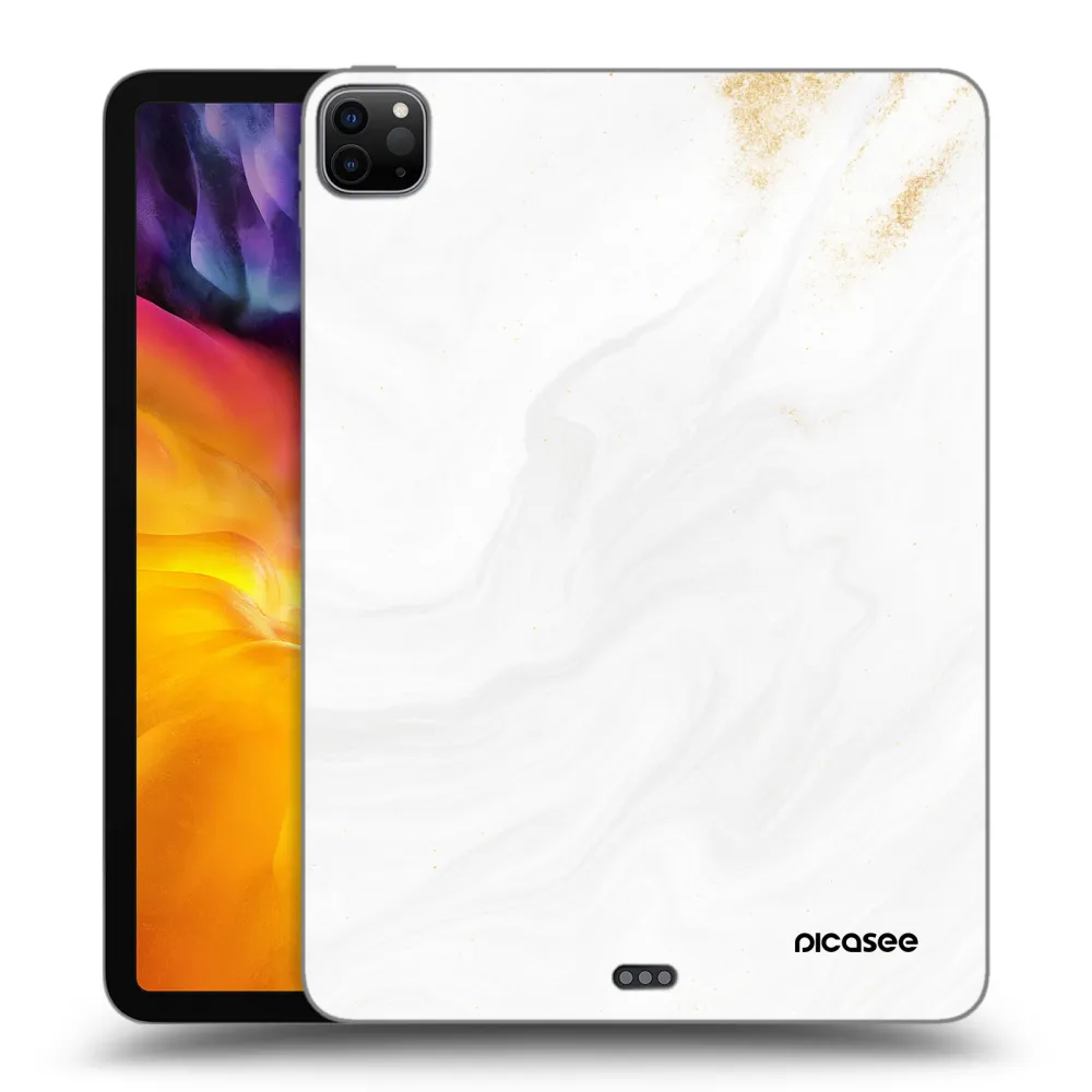 Picasee silikónový čierny obal pre Apple iPad Pro 11" 2024 (7.gen.) - White