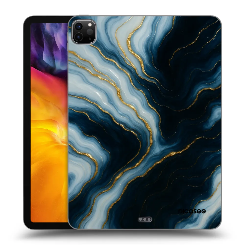 Picasee silikónový čierny obal pre Apple iPad Pro 11" 2024 (7.gen.) - Luna