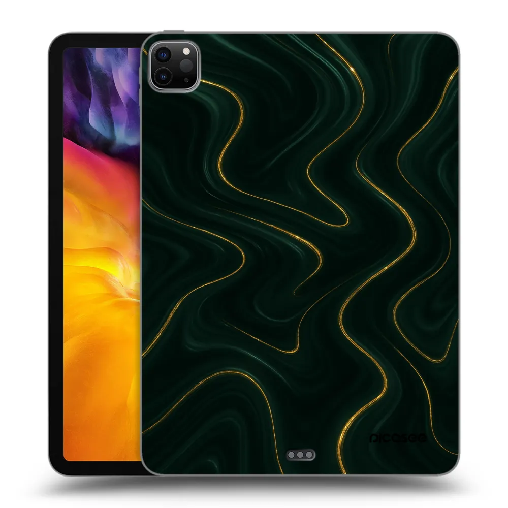 Picasee silikónový čierny obal pre Apple iPad Pro 11" 2024 (7.gen.) - Vawes