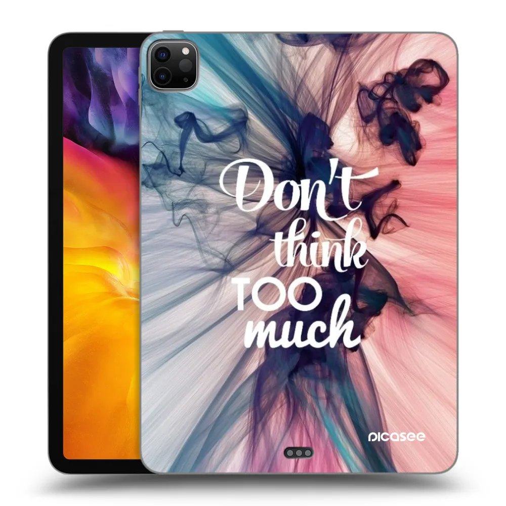 Picasee silikónový čierny obal pre Apple iPad Pro 11" 2024 (7.gen.) - Nemysli toľko