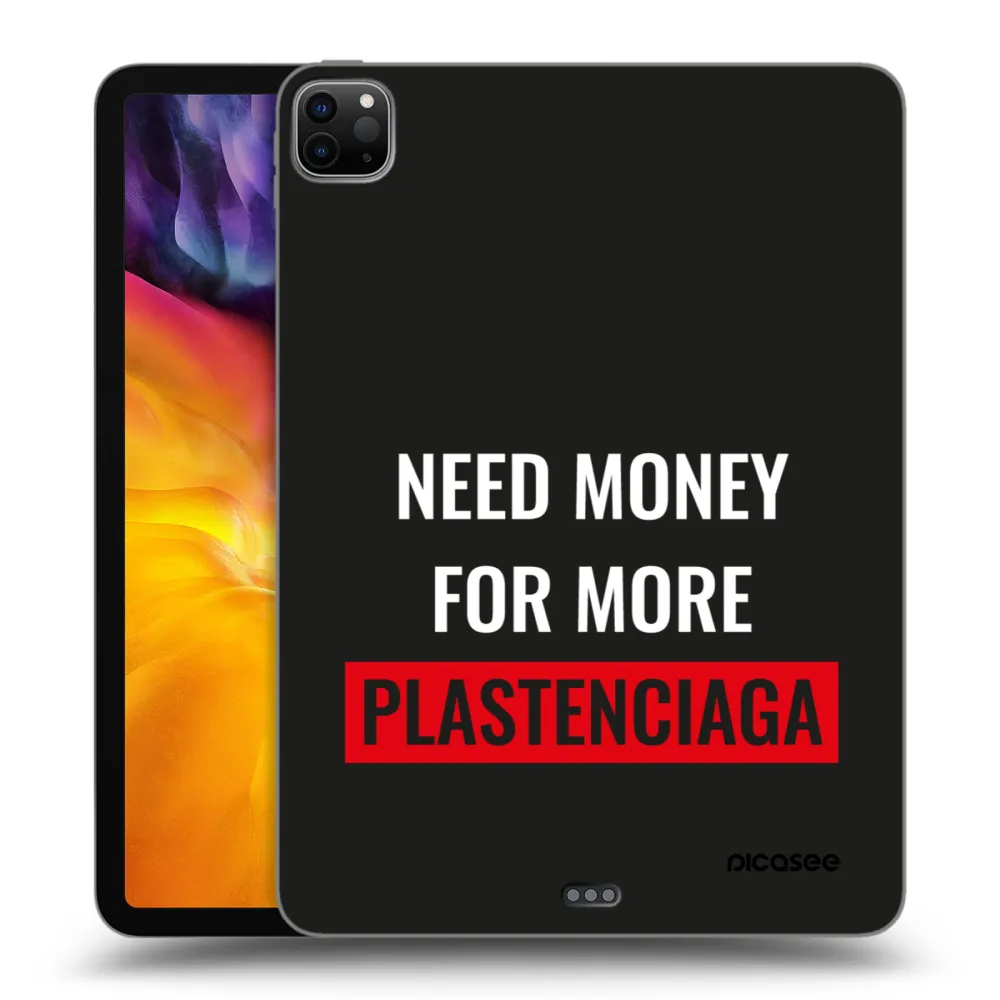 Picasee silikónový čierny obal pre Apple iPad Pro 11" 2024 (7.gen.) - More PLASTENCIAGA