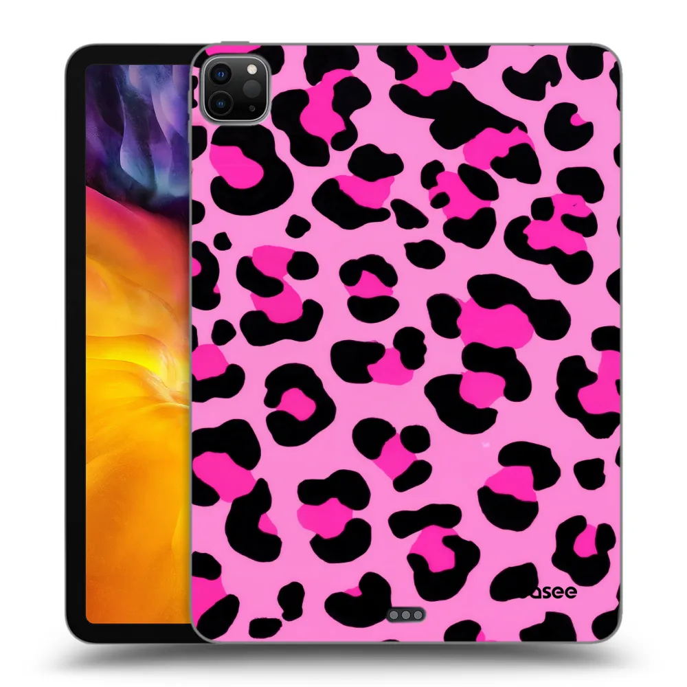 Picasee silikónový čierny obal pre Apple iPad Pro 11" 2024 (7.gen.) - Pink Tiger