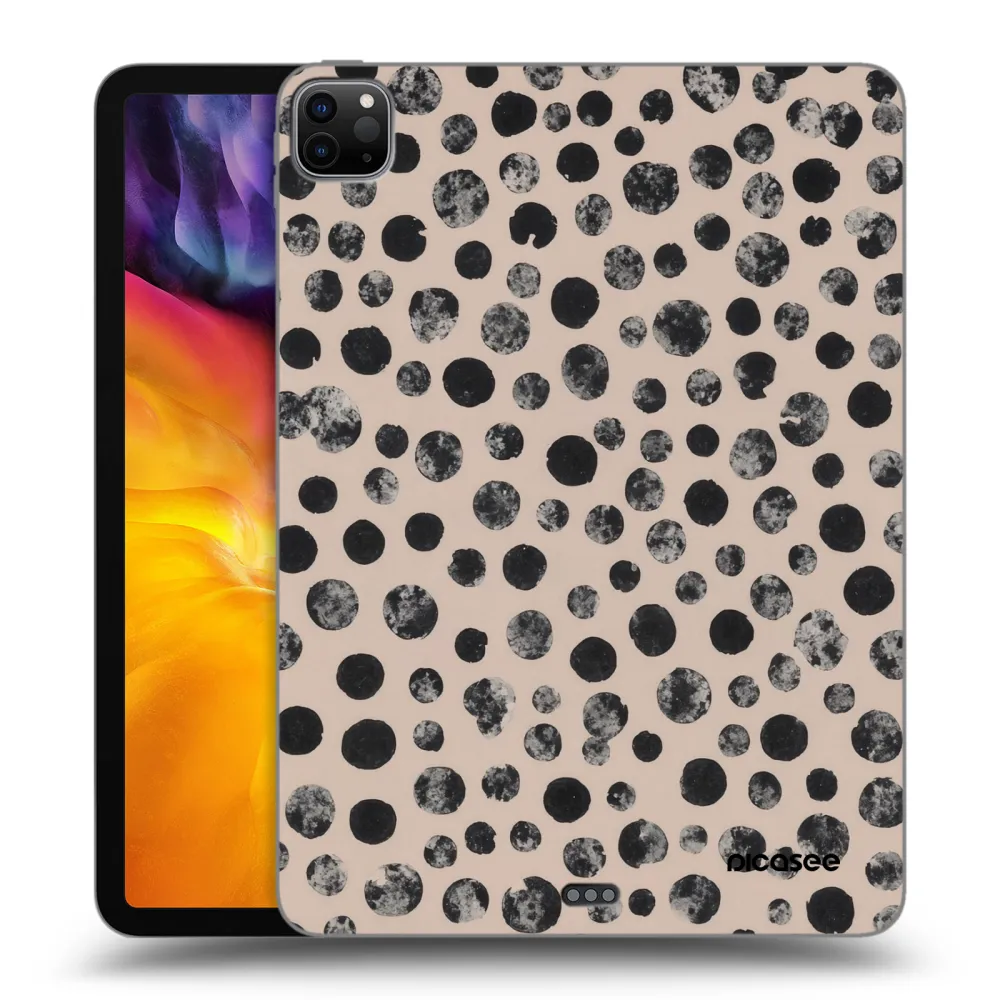 Picasee silikónový čierny obal pre Apple iPad Pro 11" 2024 (7.gen.) - Dots