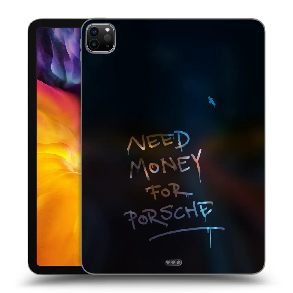 Picasee silikónový čierny obal pre Apple iPad Pro 11" 2024 (7.gen.) - Neon Nights