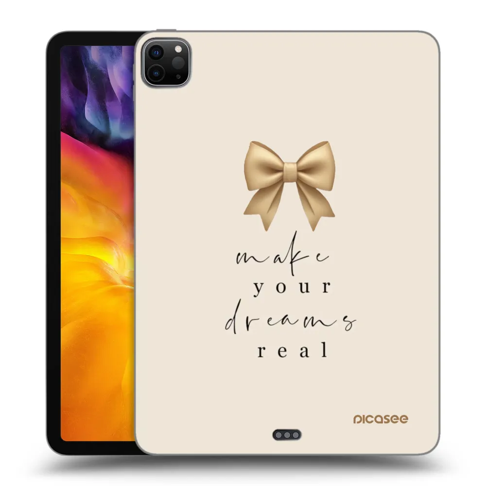 Picasee silikónový čierny obal pre Apple iPad Pro 11" 2024 (7.gen.) - Golden Dream