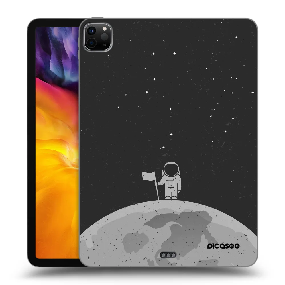 Picasee silikónový čierny obal pre Apple iPad Pro 11" 2024 (7.gen.) - Astronaut