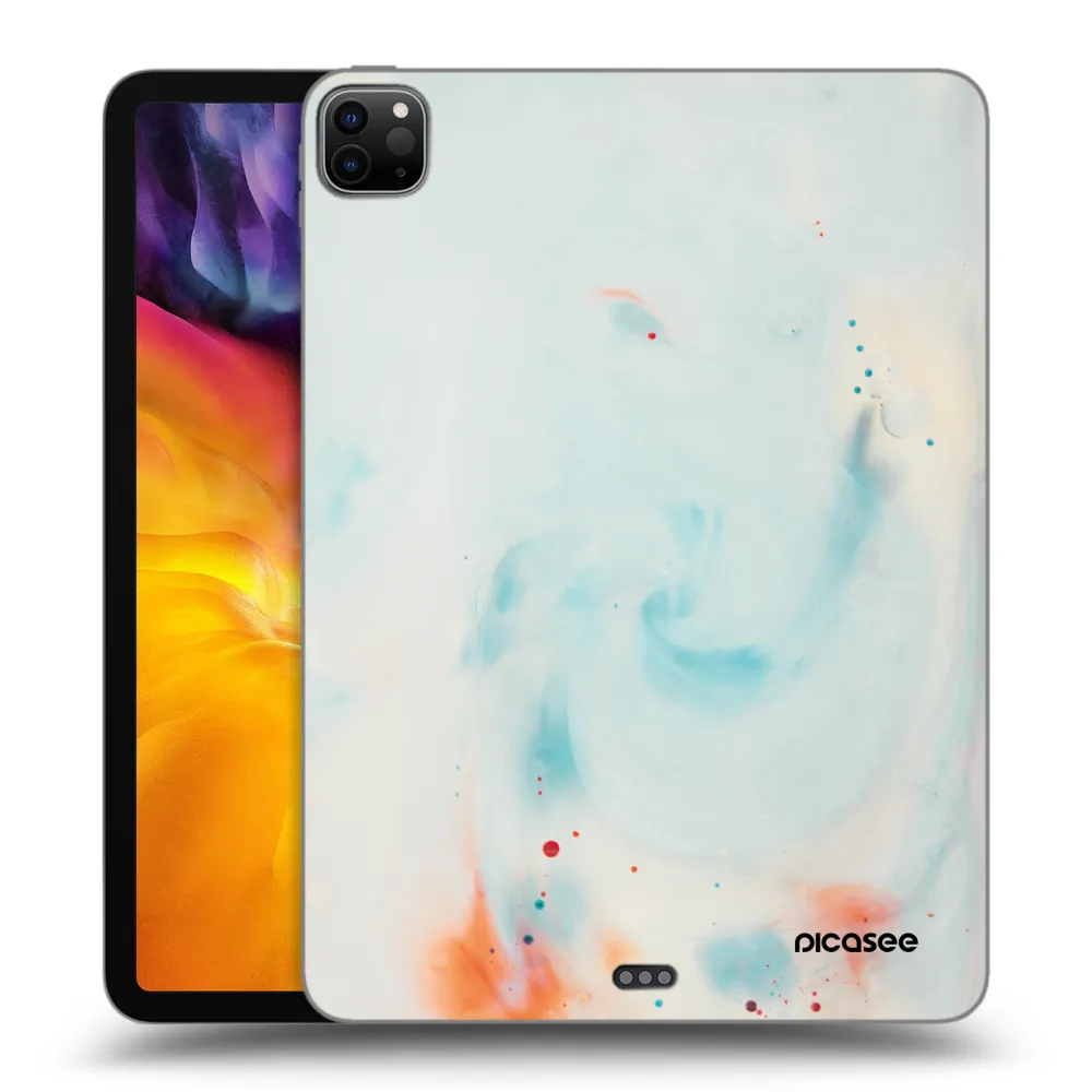 Picasee silikónový čierny obal pre Apple iPad Pro 11" 2024 (7.gen.) - Splash