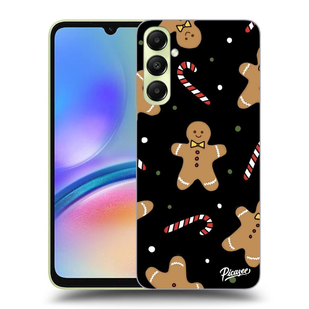 Picasee silikónový čierny obal pre Samsung Galaxy A05s A057G - Gingerbread