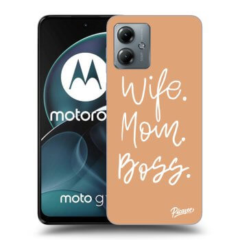 Obal pre Motorola Moto G14 - Boss Mama