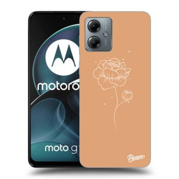 Obal pre Motorola Moto G14 - Peonies