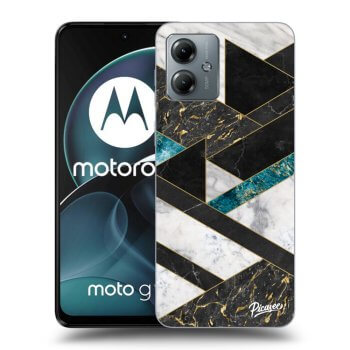 Obal pre Motorola Moto G14 - Dark geometry