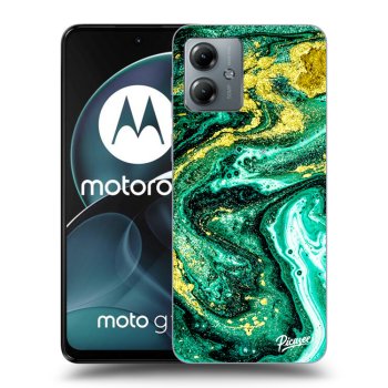 Obal pre Motorola Moto G14 - Green Gold