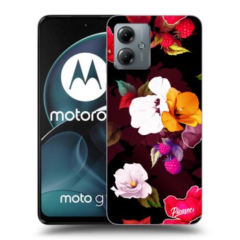 Obal pre Motorola Moto G14 - Flowers and Berries