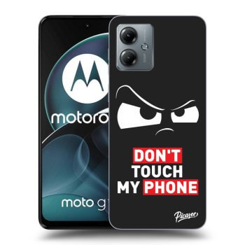 Obal pre Motorola Moto G14 - Cloudy Eye - Transparent