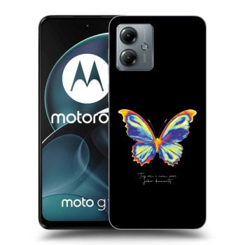 Obal pre Motorola Moto G14 - Diamanty Black