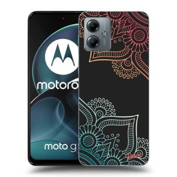 Obal pre Motorola Moto G14 - Kvetinový vzor