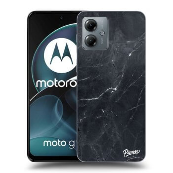 Obal pre Motorola Moto G14 - Black marble