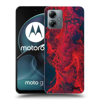 Obal pre Motorola Moto G14 - Organic red