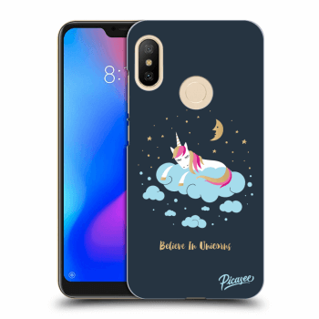 Picasee silikónový prehľadný obal pre Xiaomi Mi A2 Lite - Believe In Unicorns