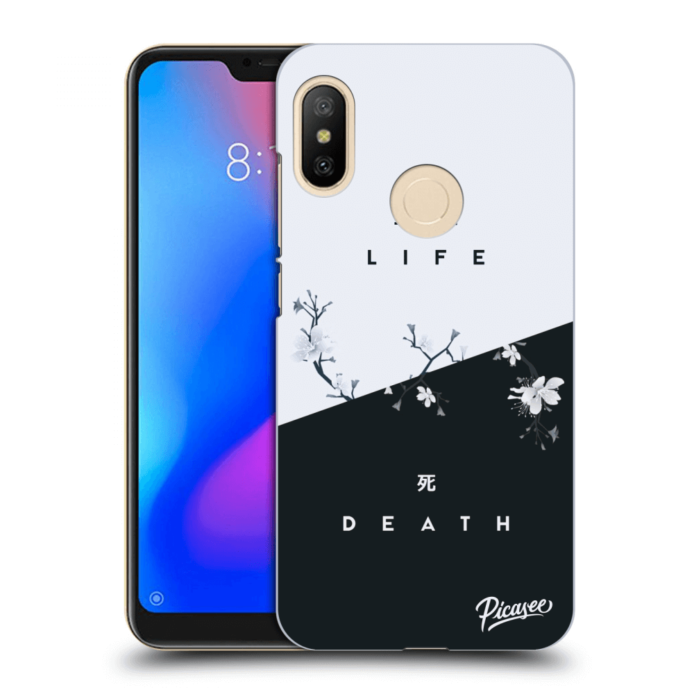 Picasee silikónový čierny obal pre Xiaomi Mi A2 Lite - Life - Death