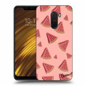 Picasee silikónový prehľadný obal pre Xiaomi Pocophone F1 - Watermelon