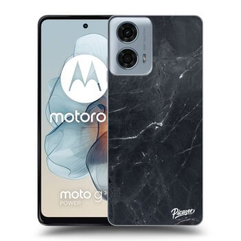 Obal pre Motorola Moto G24 - Black marble