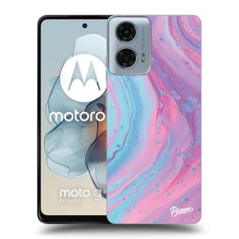 Obal pre Motorola Moto G24 - Pink liquid