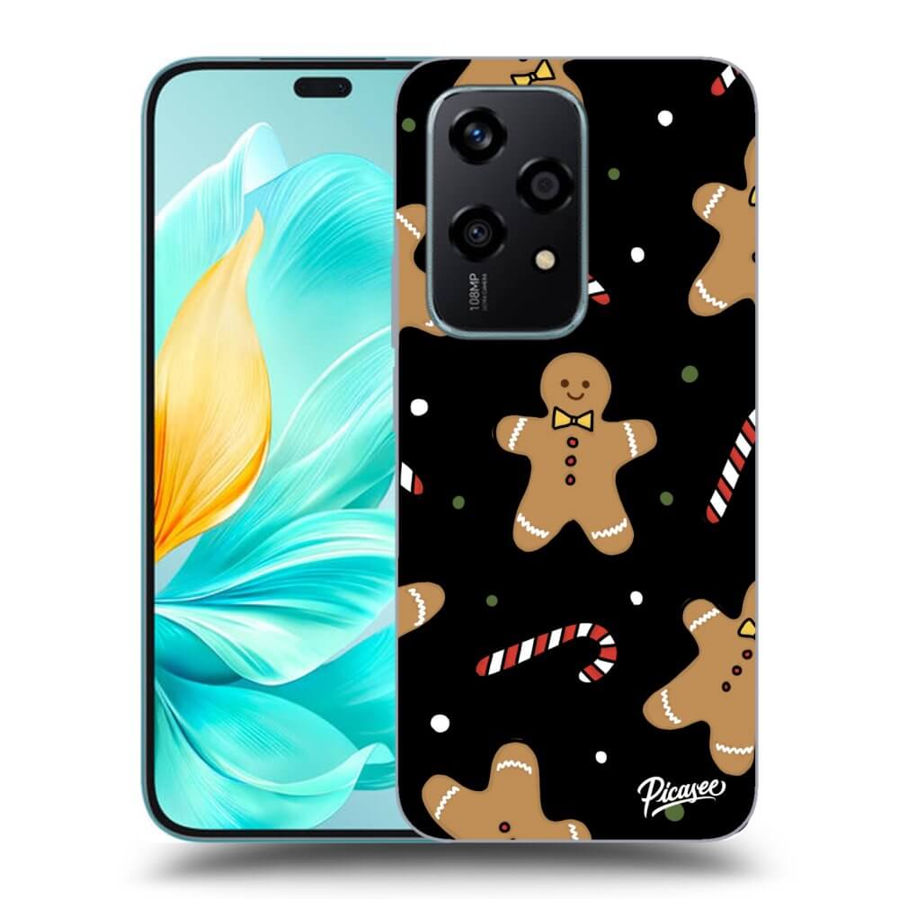 Picasee silikónový čierny obal pre Honor 200 Lite - Gingerbread