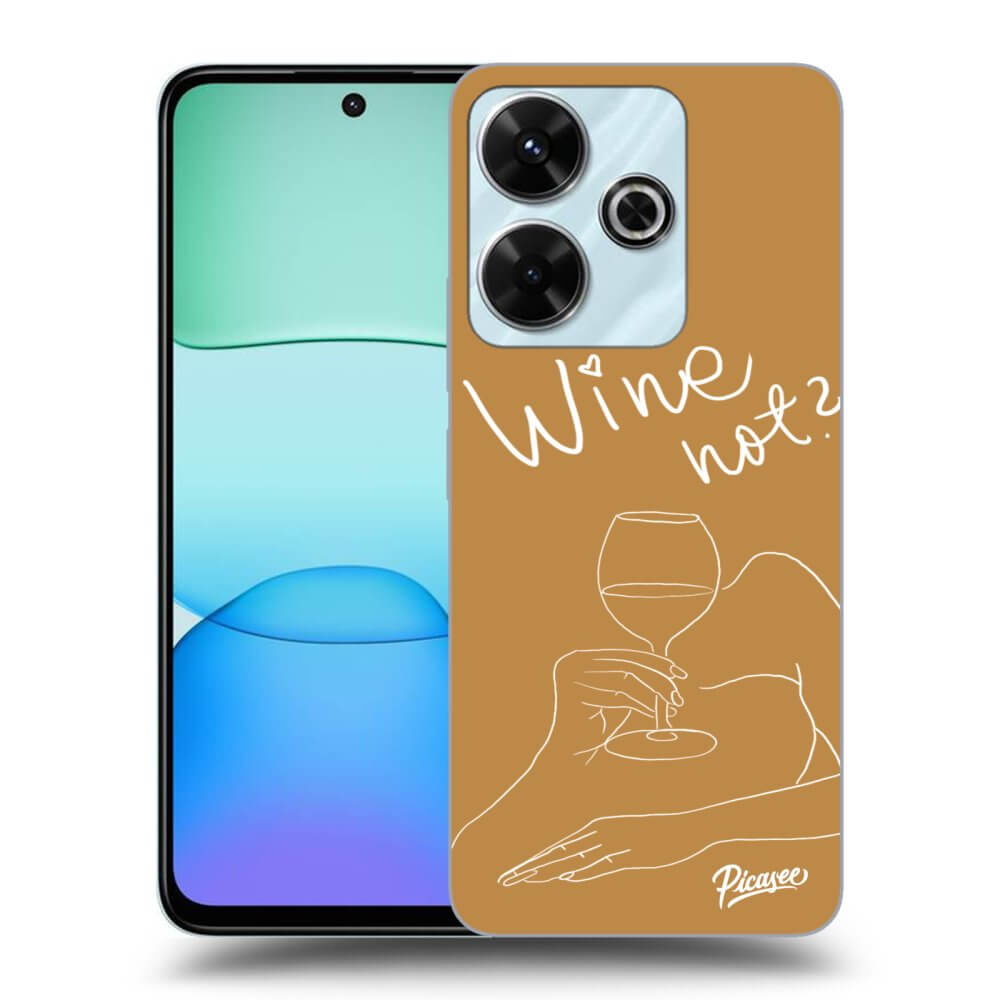 Picasee ULTIMATE CASE pro Xiaomi Redmi 13 4G - Wine not