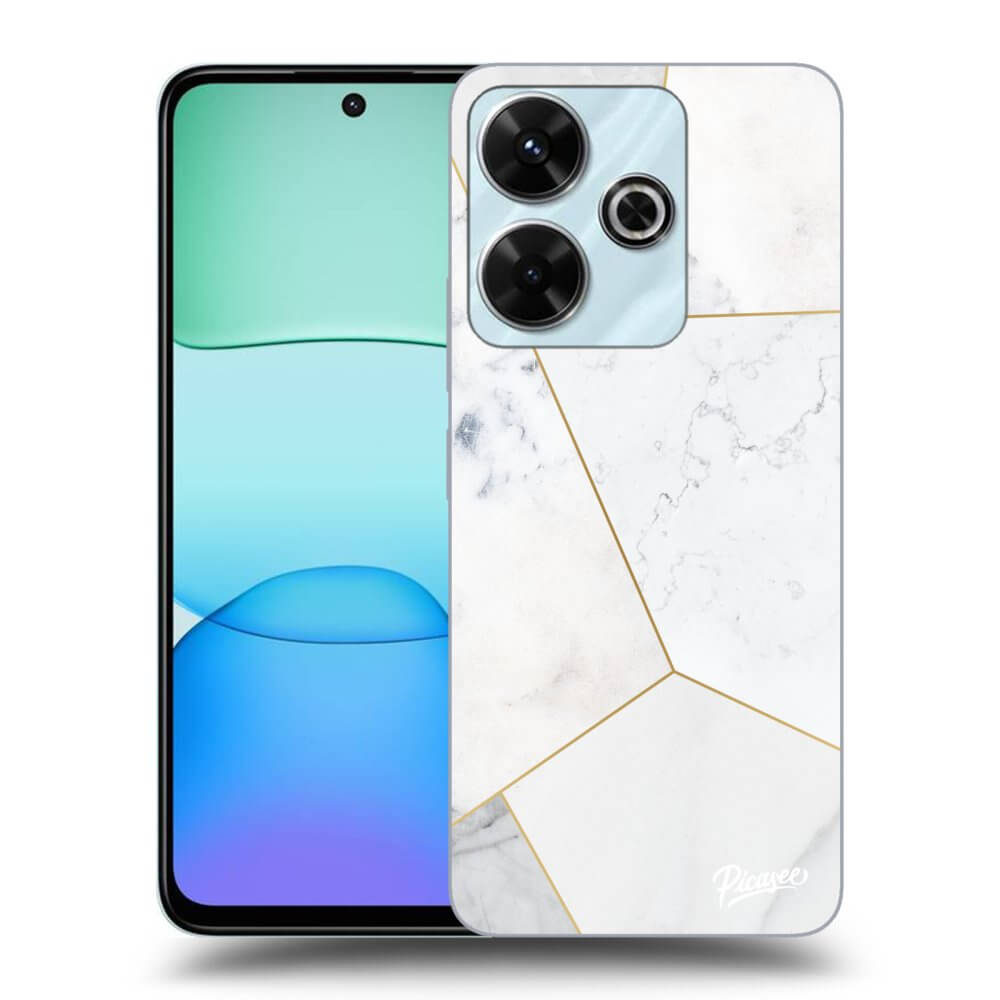 Picasee ULTIMATE CASE pro Xiaomi Redmi 13 4G - White tile