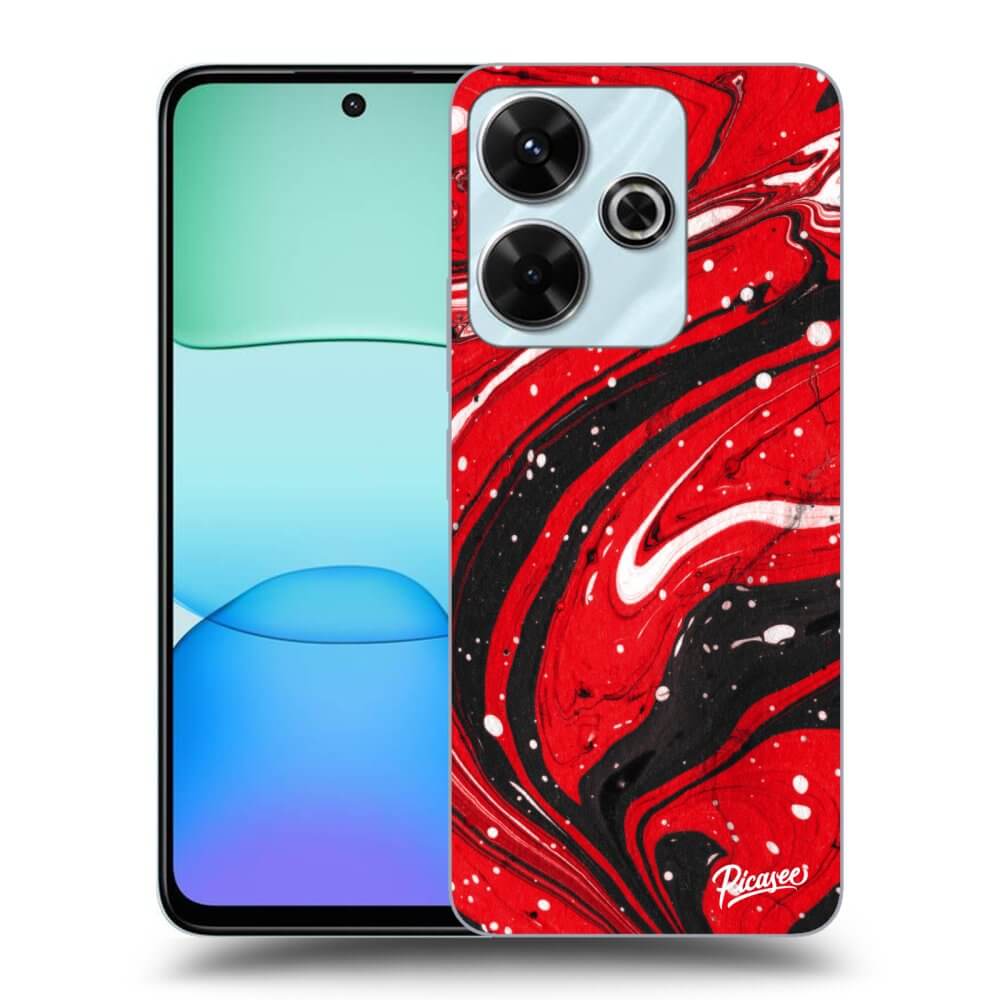 Picasee ULTIMATE CASE pro Xiaomi Redmi 13 4G - Red black