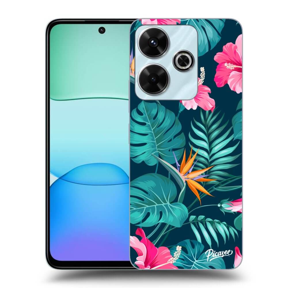 Picasee ULTIMATE CASE pro Xiaomi Redmi 13 4G - Pink Monstera