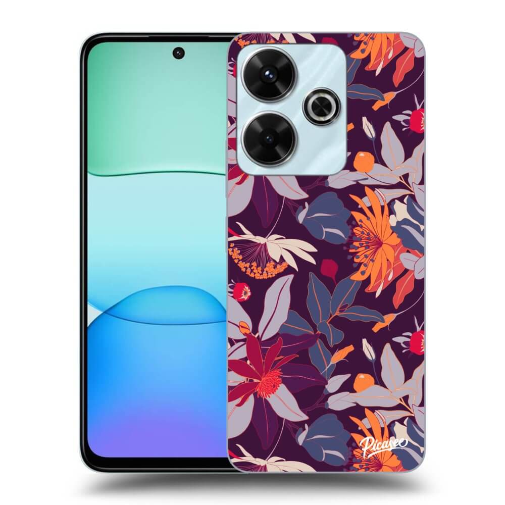 Picasee ULTIMATE CASE pro Xiaomi Redmi 13 4G - Purple Leaf
