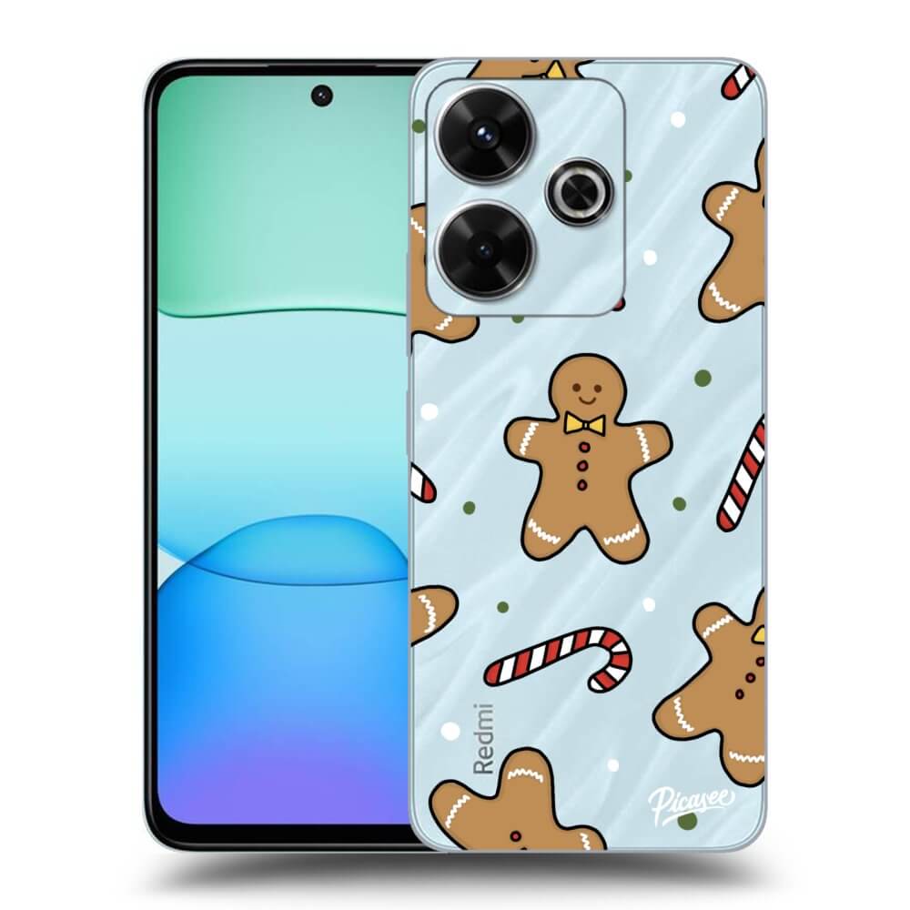 Picasee silikónový prehľadný obal pre Xiaomi Redmi 13 4G - Gingerbread