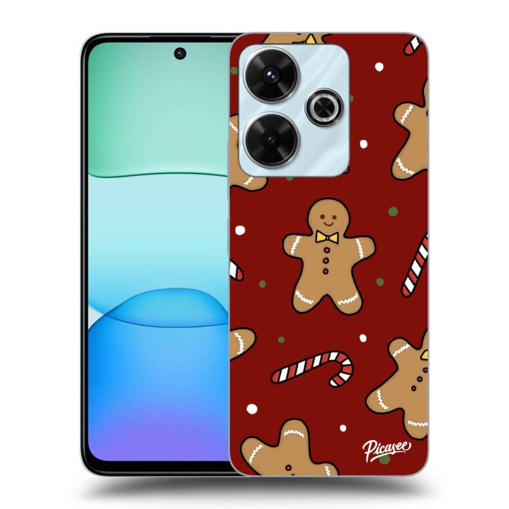 Picasee silikónový prehľadný obal pre Xiaomi Redmi 13 4G - Gingerbread 2