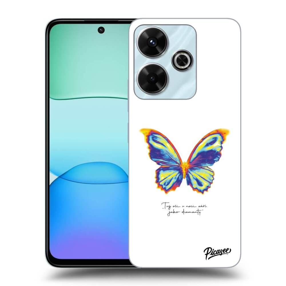 Picasee ULTIMATE CASE pro Xiaomi Redmi 13 4G - Diamanty White