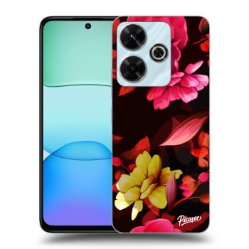 Obal pre Xiaomi Redmi 13 4G - Dark Peonny
