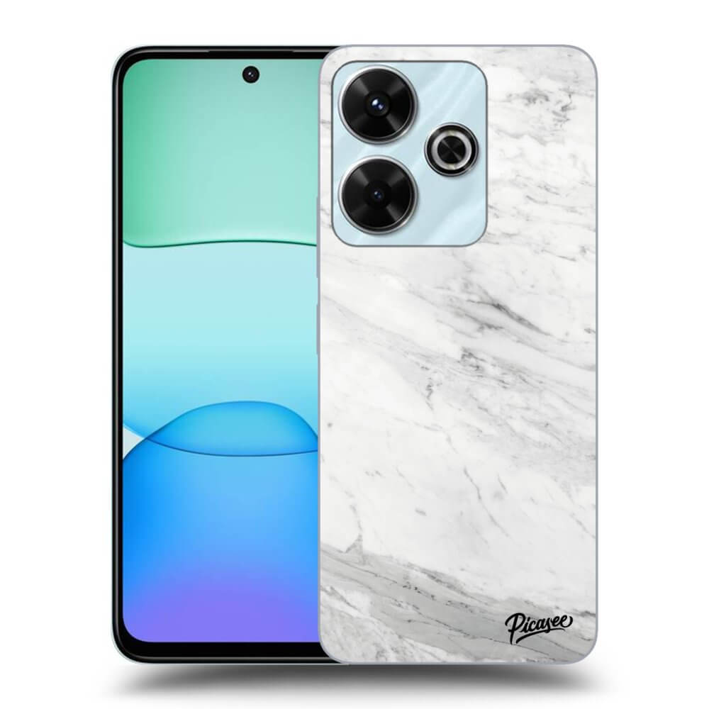 Picasee ULTIMATE CASE pro Xiaomi Redmi 13 4G - White marble