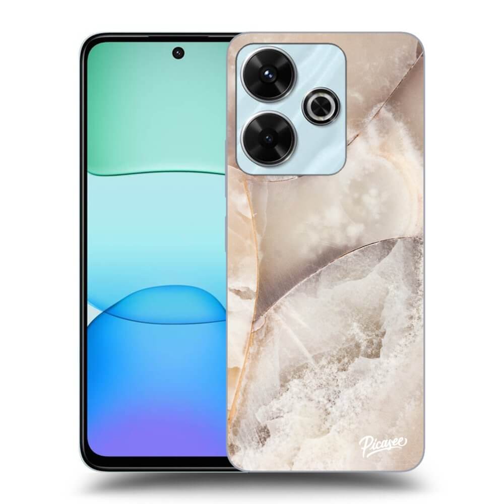 Picasee ULTIMATE CASE pro Xiaomi Redmi 13 4G - Cream marble