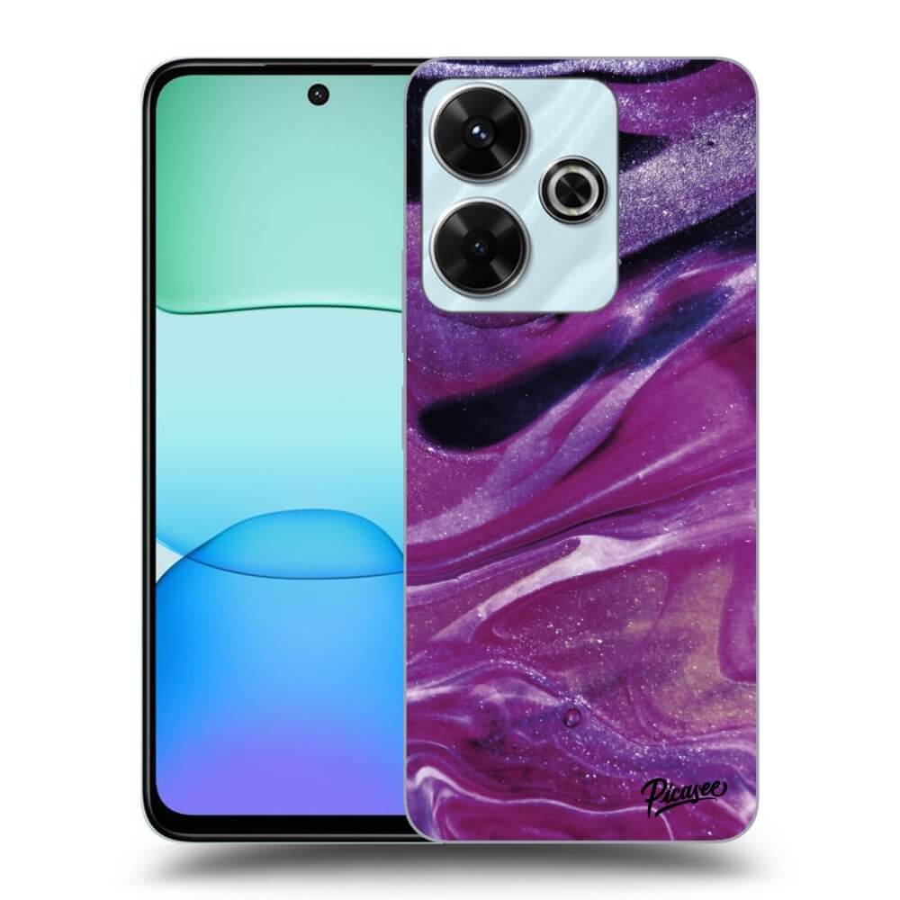 Picasee ULTIMATE CASE pro Xiaomi Redmi 13 4G - Purple glitter