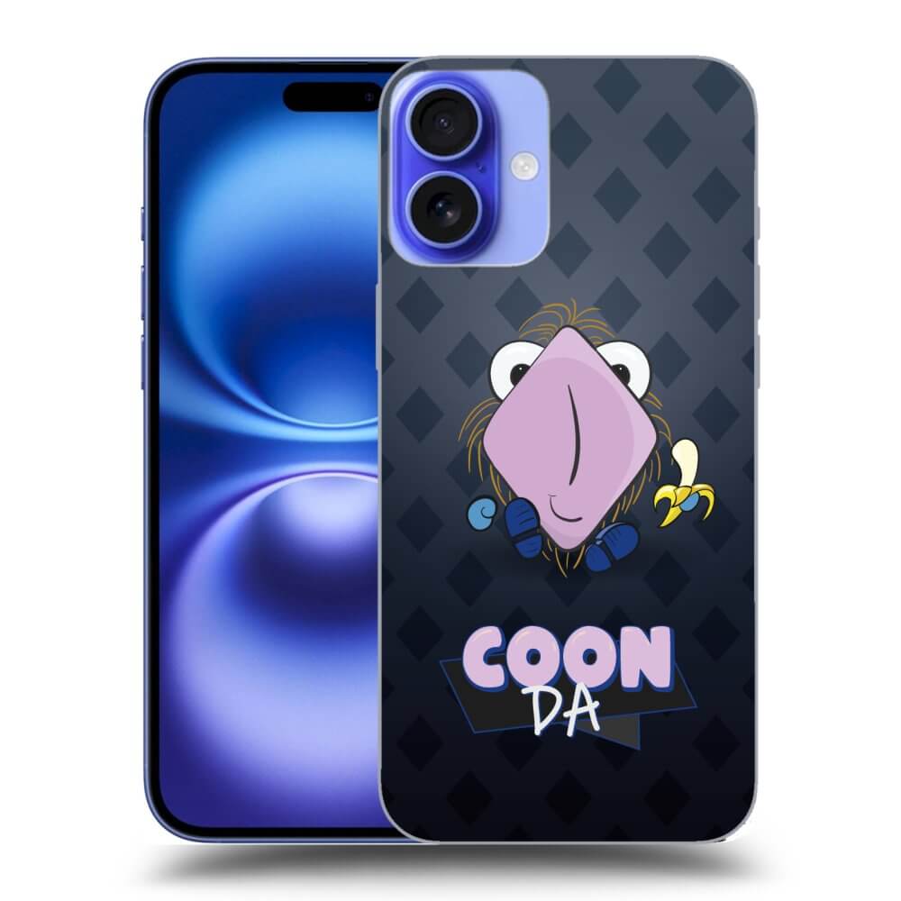 Picasee ULTIMATE CASE pro Apple iPhone 16 Plus - COONDA chlupatka - tmavá