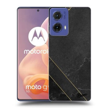 Obal pre Motorola Moto G85 - Black tile